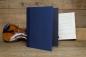 Preview: Blue folder for orchestra sheet music, oversize, can also be customized with embossing